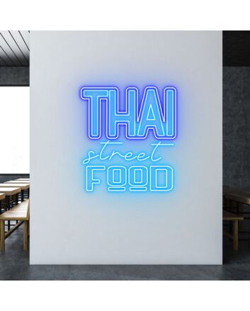Thai Street Food Neon Streets of Flavor