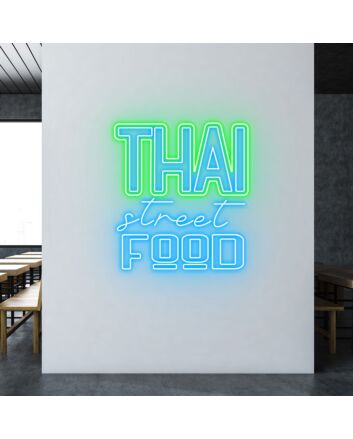Thai Street Food Neon Streets of Flavor