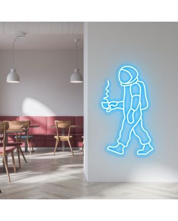 Space Coffee Take Your Coffee Break to Outer Space with Neon