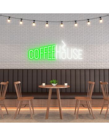 Coffee House Illuminate Your Coffee Spot with Inviting Neon