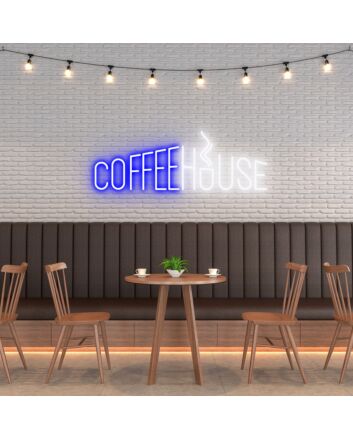 Coffee House Illuminate Your Coffee Spot with Inviting Neon