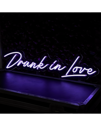 Drunk in love Immerse in Romantic Ambiance with Neon