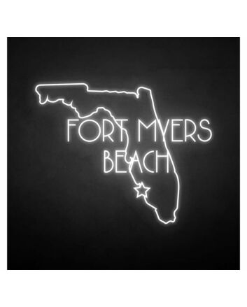 FORT MYERS BEACH neon sign