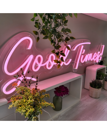 Radiant Moments Good Times Neon Sign
