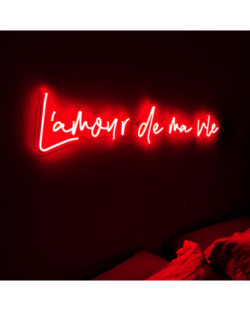 La Vie En Rose Neon Sign: Radiate the Romantic Glow