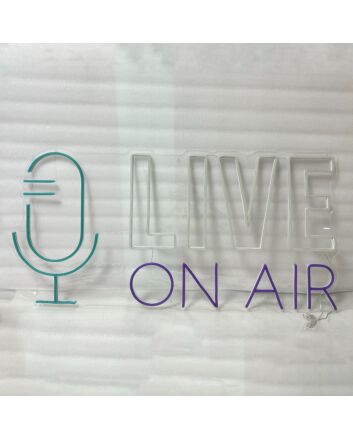 Customize Live On Air Microphone: Illuminate Your Broadcasting Space
