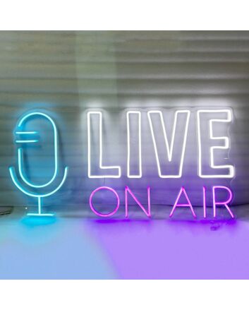 Customize Live On Air Microphone: Illuminate Your Broadcasting Space