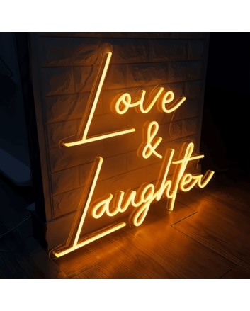 Love and Laughter: Add a Radiant Glow of Joy to Your Space with Neon
