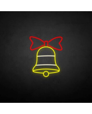 &#39;Marry Christmas Bell&#39; neon sign