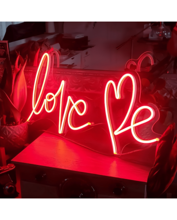 Love Me Neon Sign: Illuminate Your Space with Affection and Warmth