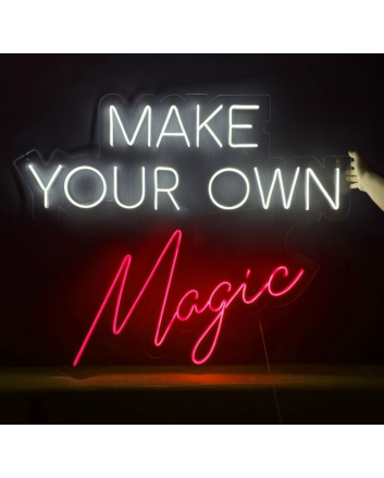 Make Your Own Magic Neon Sign: Illuminate Your Inspirational Space