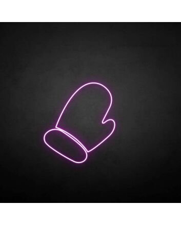 marry christmas-glove&#39; neon sign