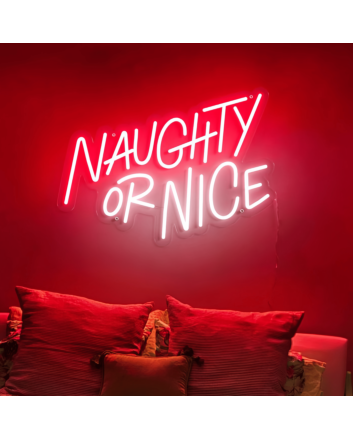 Naughty or Nice: Illuminate Your Space with Neon Charm