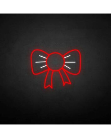 marry christmas-bowknot&#39; neon sign