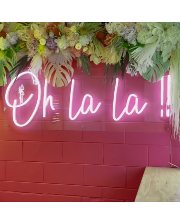 Oh La La Neon: Illuminate Your Space with Elegance!