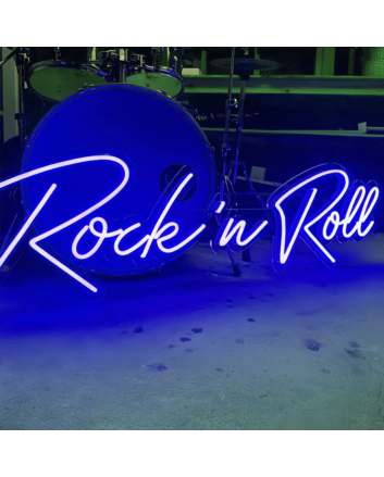 Rock n Roll: Electrifying Neon Sign for Your Space!