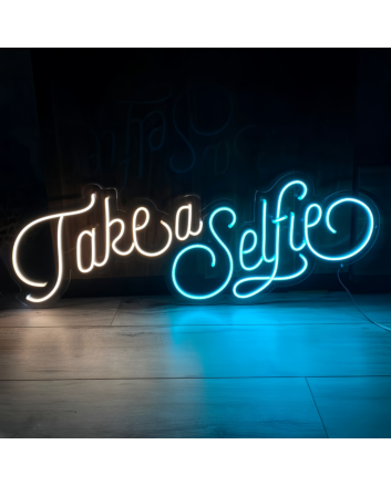 Take a Selfie Neon Sign: Capture the Moment with Style and Flair