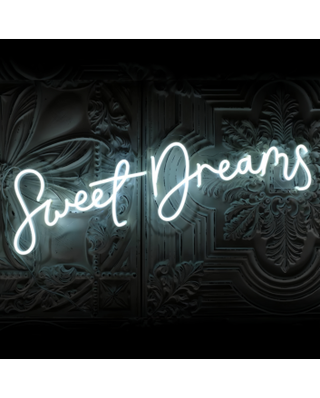 Sweet Dreams LED Neon Sign: Light Up Your Nights with Heavenly Glow