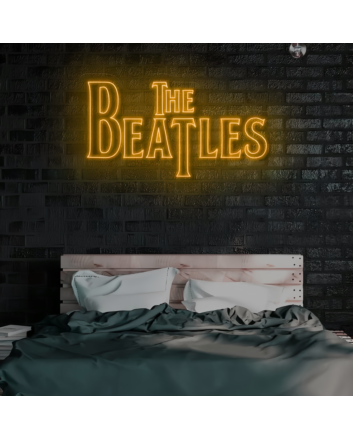 The Beatles Neon Sign: Light Up Your Space with Timeless Musical Vibes