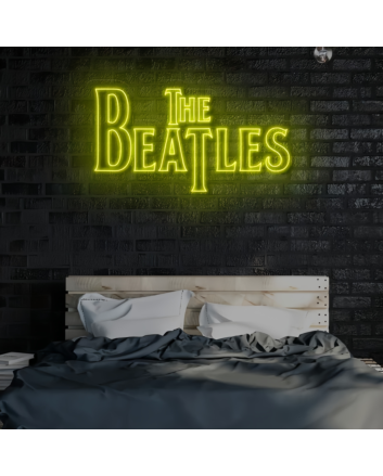 The Beatles Neon Sign: Light Up Your Space with Timeless Musical Vibes
