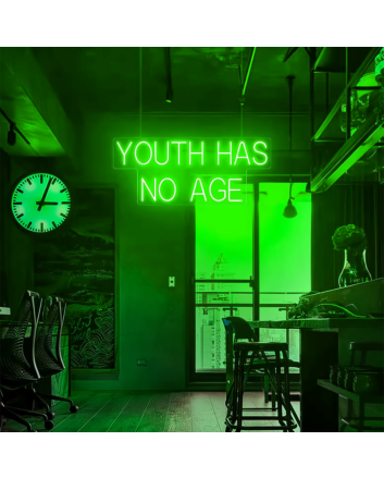 Youth Has No Age: Embrace Youthfulness with Neon Vigor