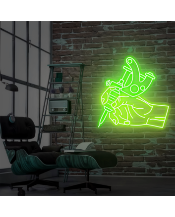 Tattoo Artist: Illuminate Your Space with Neon Artistry