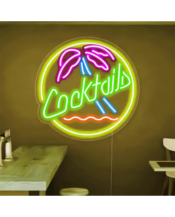 Customize Cocktails Beer Bar: Add a Touch of Neon Brew to Your Space