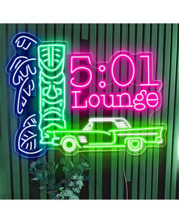 Customize Lounge: Light Up Your Space with Neon Relaxation