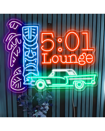 Customize Lounge: Light Up Your Space with Neon Relaxation