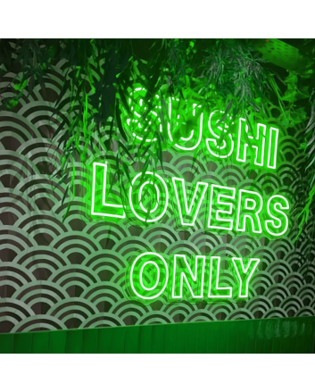 Sushi Lovers Only: Light Up Your Space with Neon Sushi
