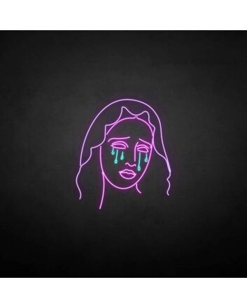 39; The virgin tears 39; neon sign