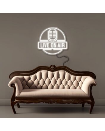 Live On Air Led Neon Signs