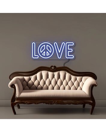 Peace and Love Led Neon Signs