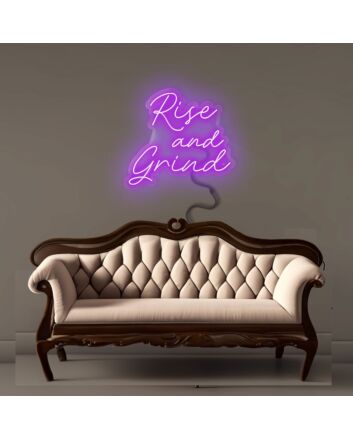 Rise and Grind Led Neon