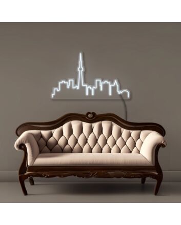 Toronto Cityscape Neon Signs