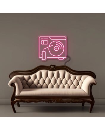 Vinyl Player Neon Signs