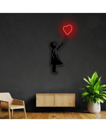 Dont Let Go Neon X Acrylic Artwork