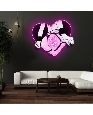 Eat Me Neon X Acrylic Artwork