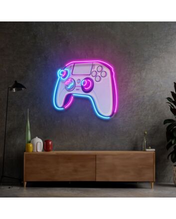 Stick Controller Cartoon Led Neon Sign Light Pop Art