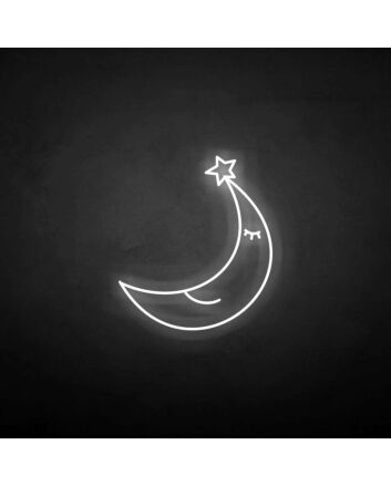 &#39;To the moon&#39; neon sign