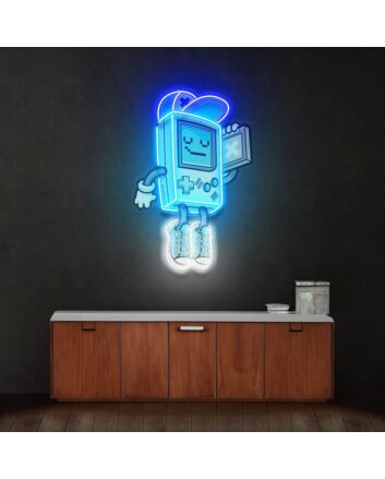Gameboy Led Neon Acrylic Artwork