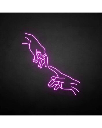 &#39;Touch Finger&#39; neon sign