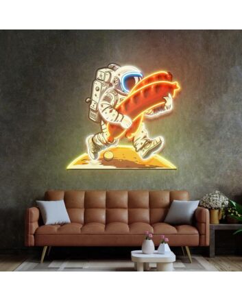Sizzling Sausage Led Neon Sign Light Pop Art