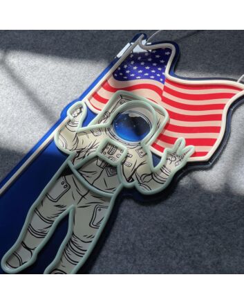 American Astronaut Led Neon Sign Light Pop Art