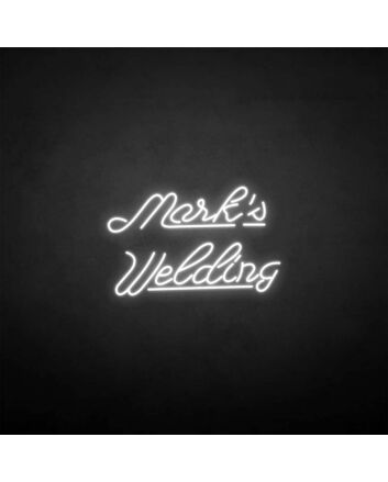 Maik&#39;s welding&#39; neon sign