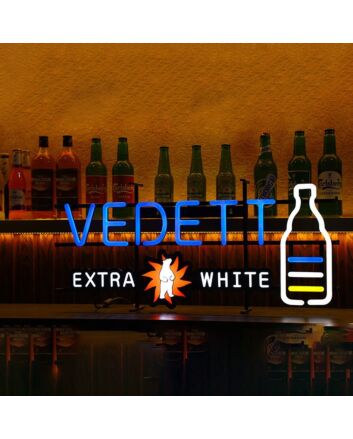 Extra White Iron Frame Neon Sign