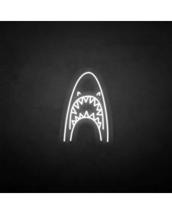 &#39;Shark head&#39; neon sign
