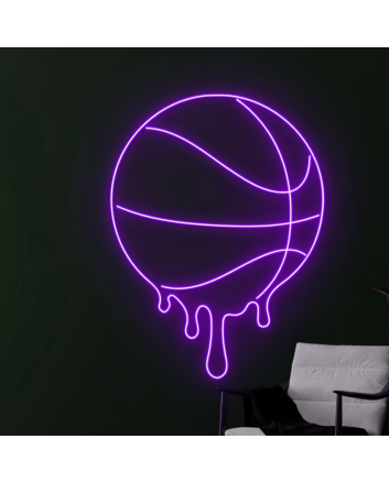 Basketball Shape 1 Neon Sign