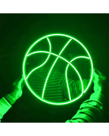 Basketball Shape 2 Neon Sign