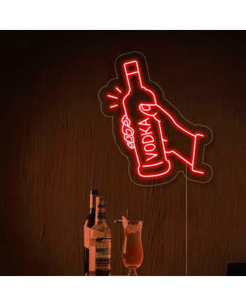 Customize Intense VODKA Drinking Neon Sign